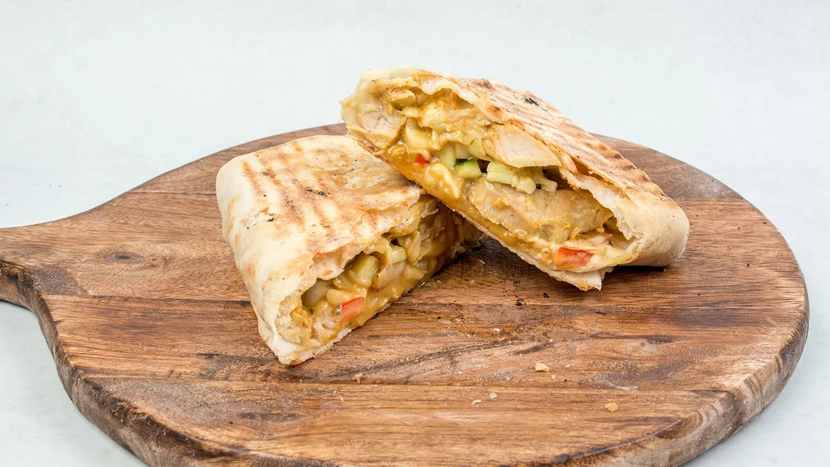 Pepper piletina u tortilji