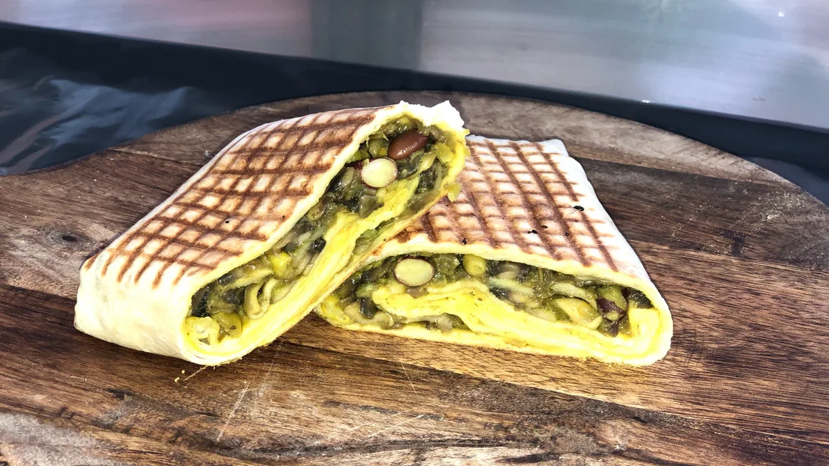 Posni sendvič u tortilji