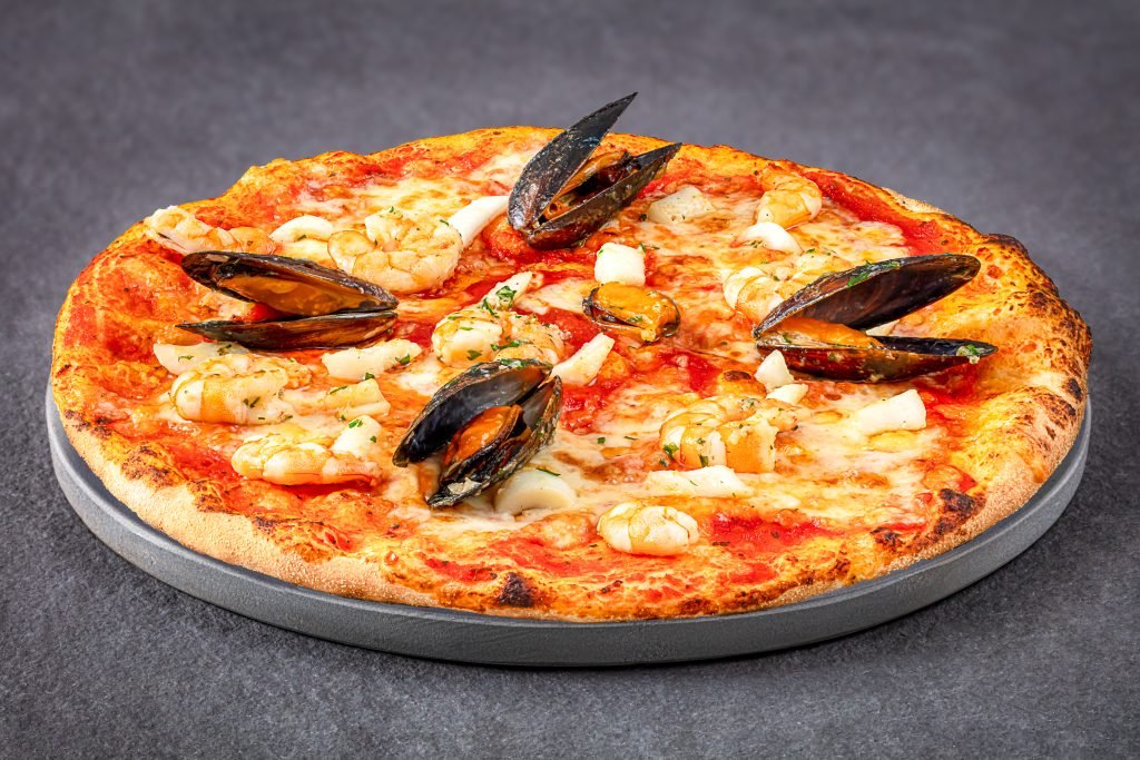 Pizza cu Fructe de Mare