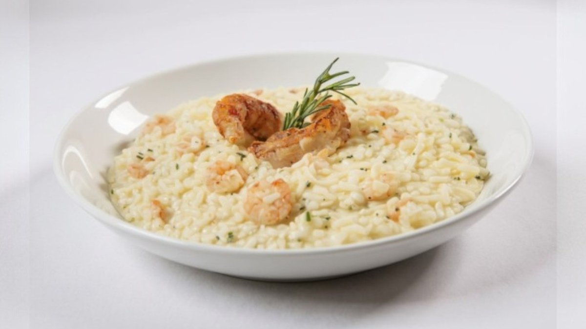 Risotto cu Hribi și Creveți