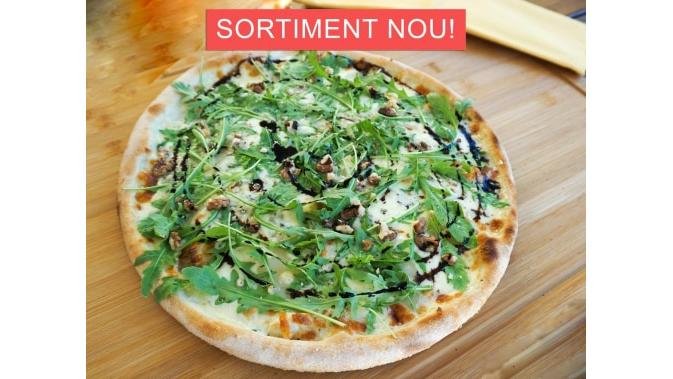 Pizza Pere and gorgonzola