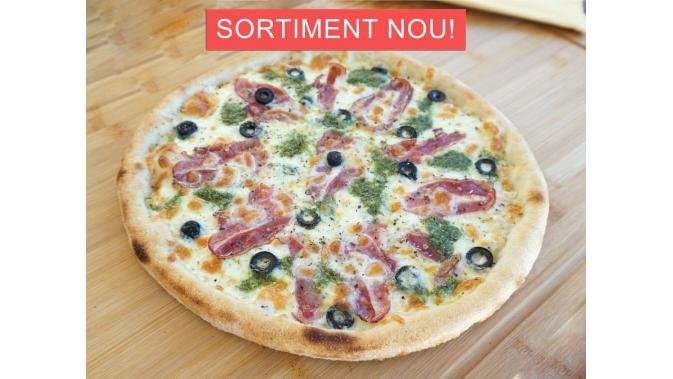 Pizza Tacchino and pesto