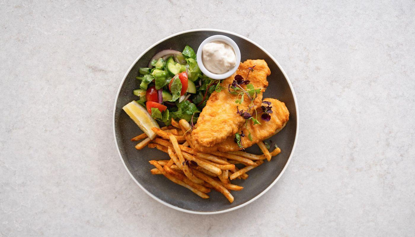 Fish and Chips | 2450 KJ