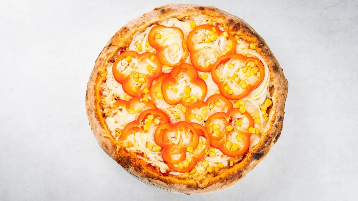 Pizza s koruzo