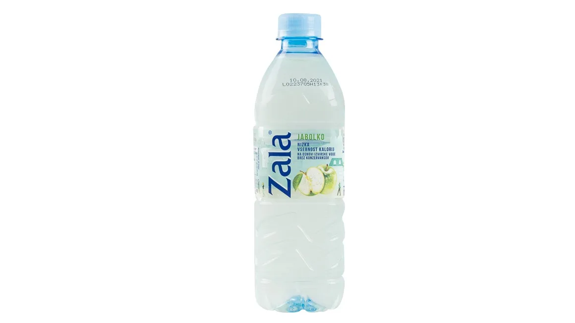 Zala voda z okusom jabolka 0.5 l