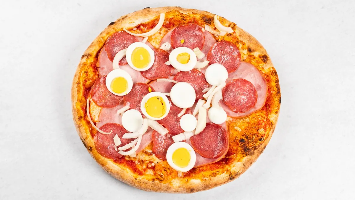 Homemade pizza