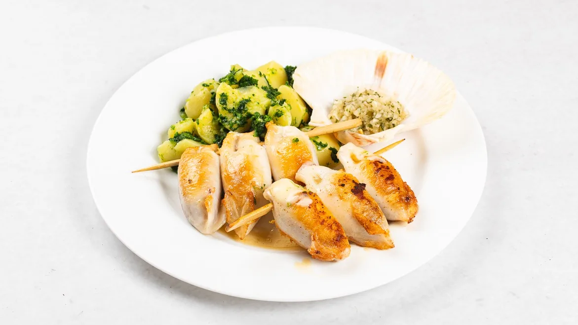 Stuffed calamari