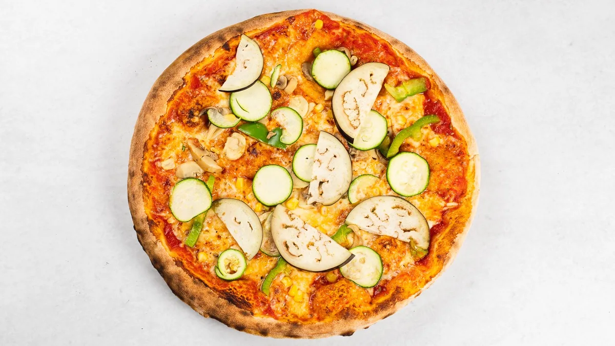 Vegetarian pizza