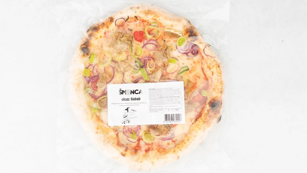 Zmrznjena kebab pizza