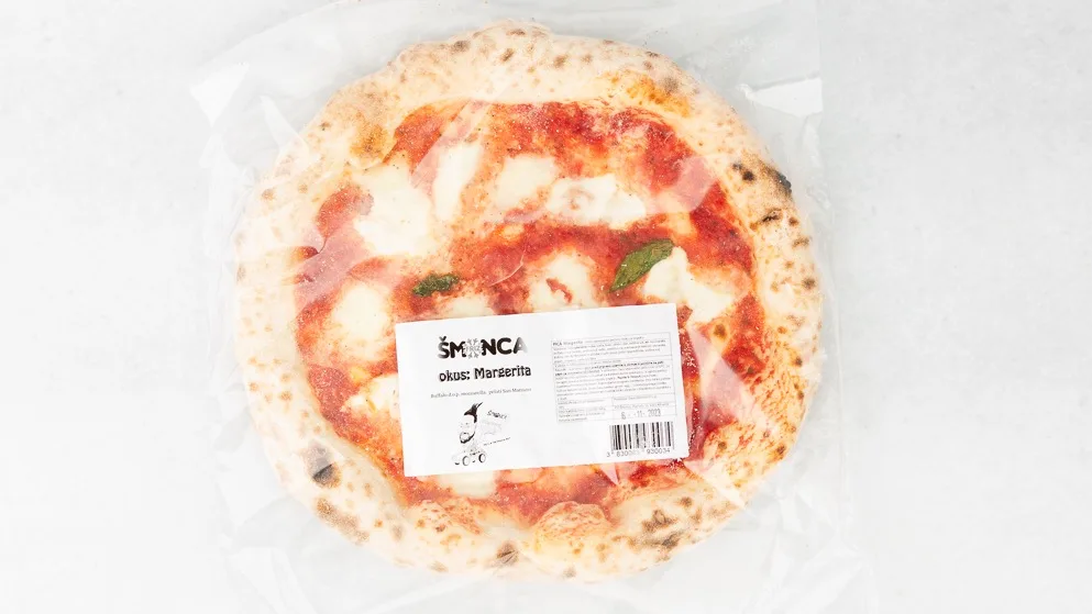 Zmrznjena margerita pizza