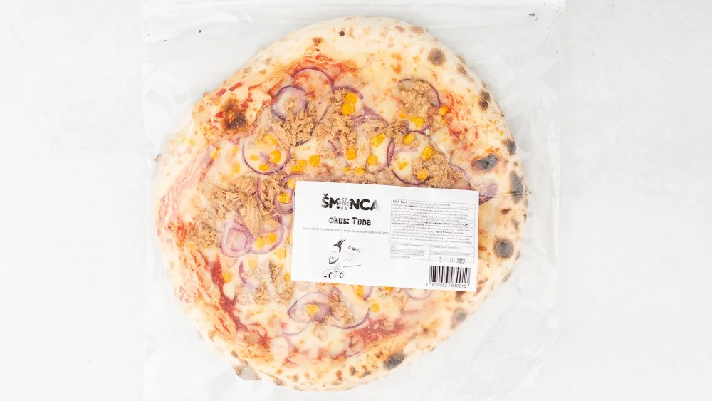 Zmrznjena tunina pizza