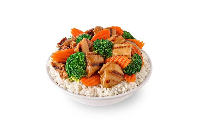 GRILLED TERIYAKI CHICKEN and VEGETABLES