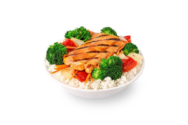 WILD CAUGHT GRILLED ALASKAN TERIYAKI SALMON