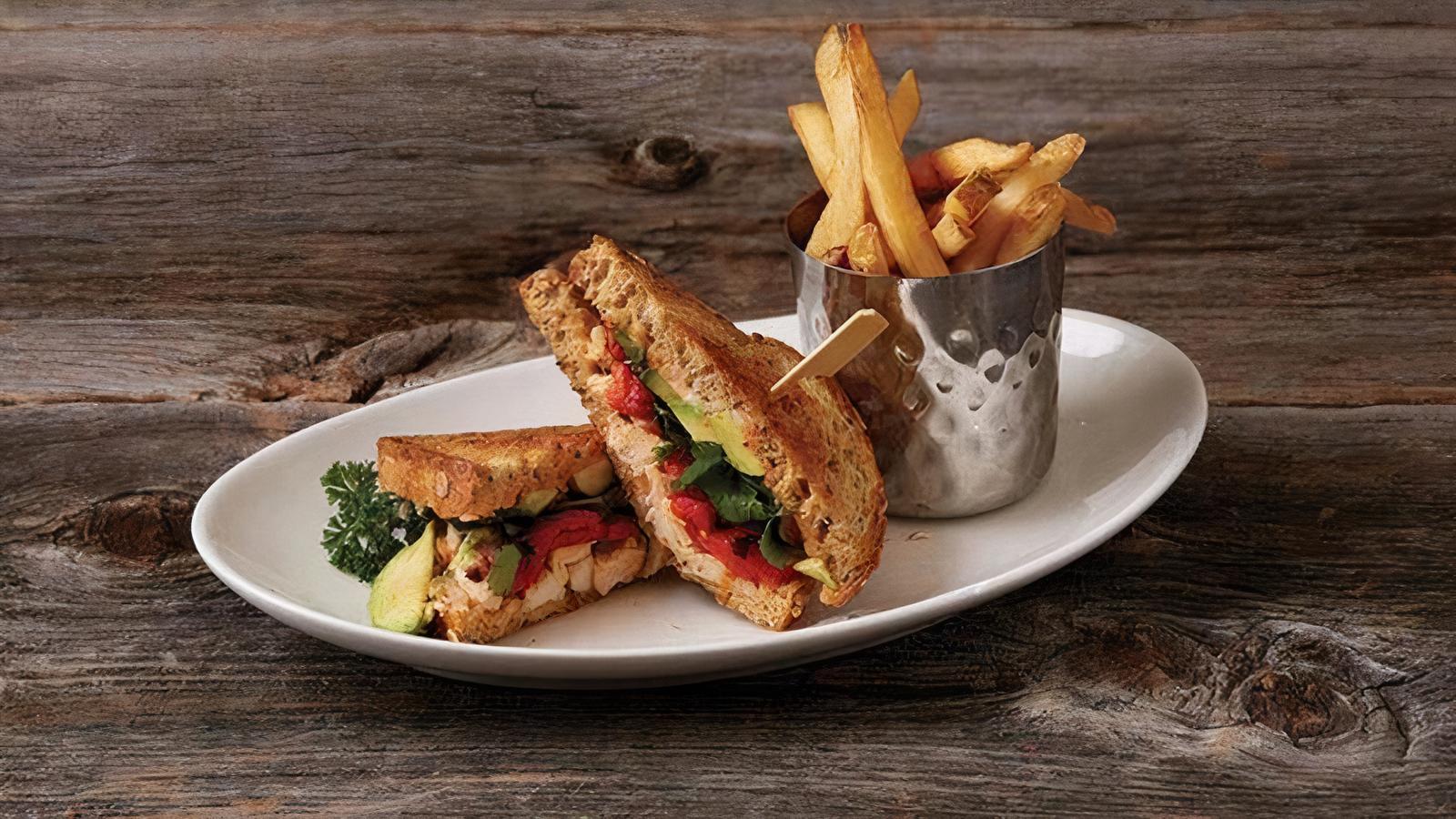 Cali Chicken Grilled Cheese