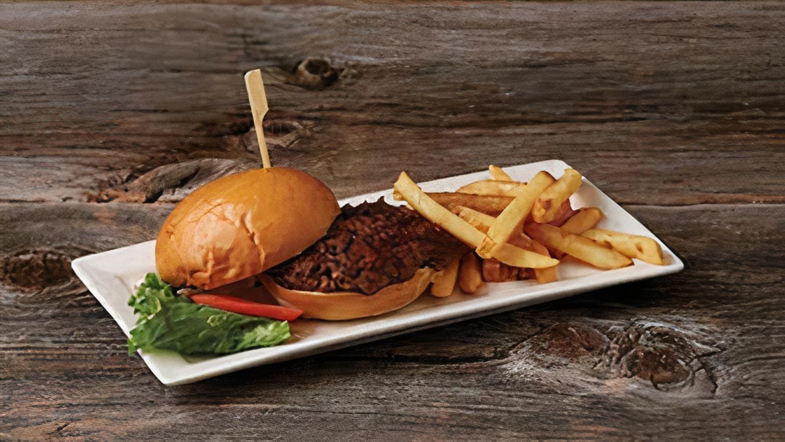 Kids Burger and Fries