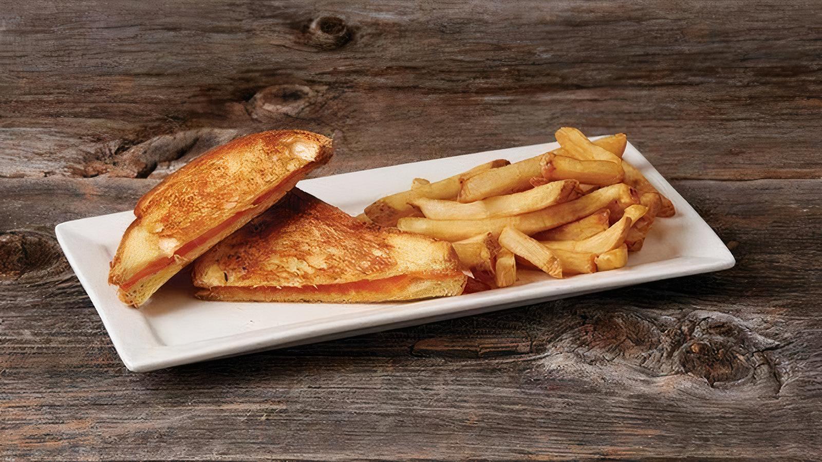 Kids Grilled Cheese and Fries
