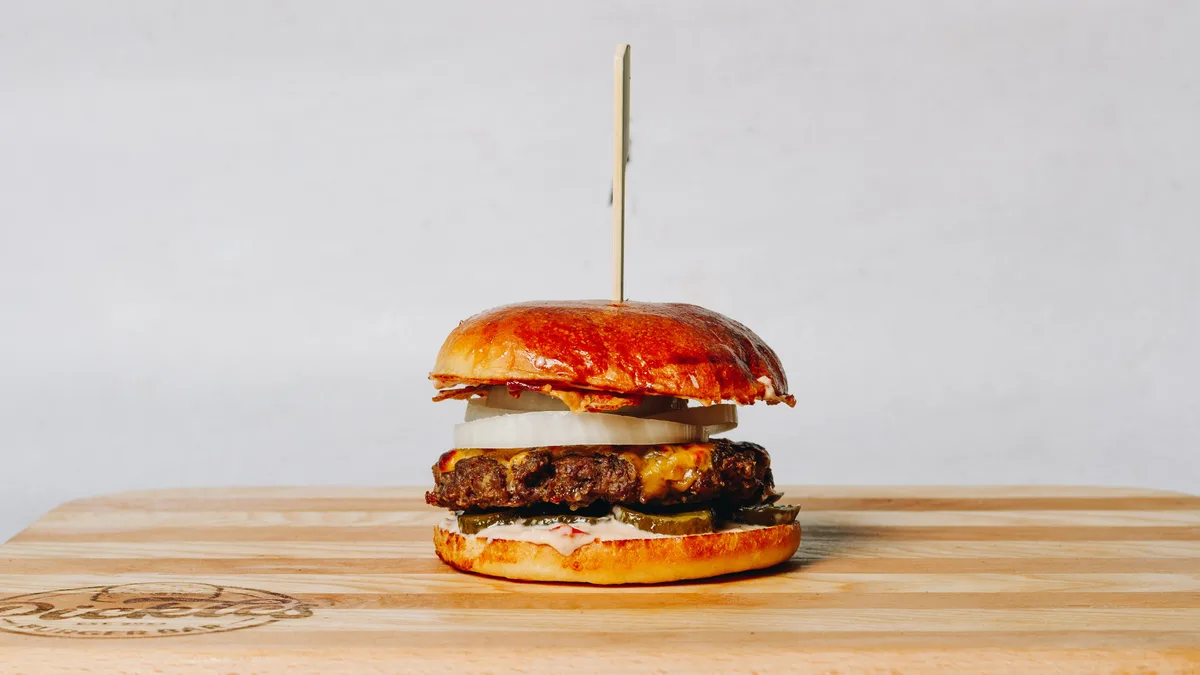 Baconator burger