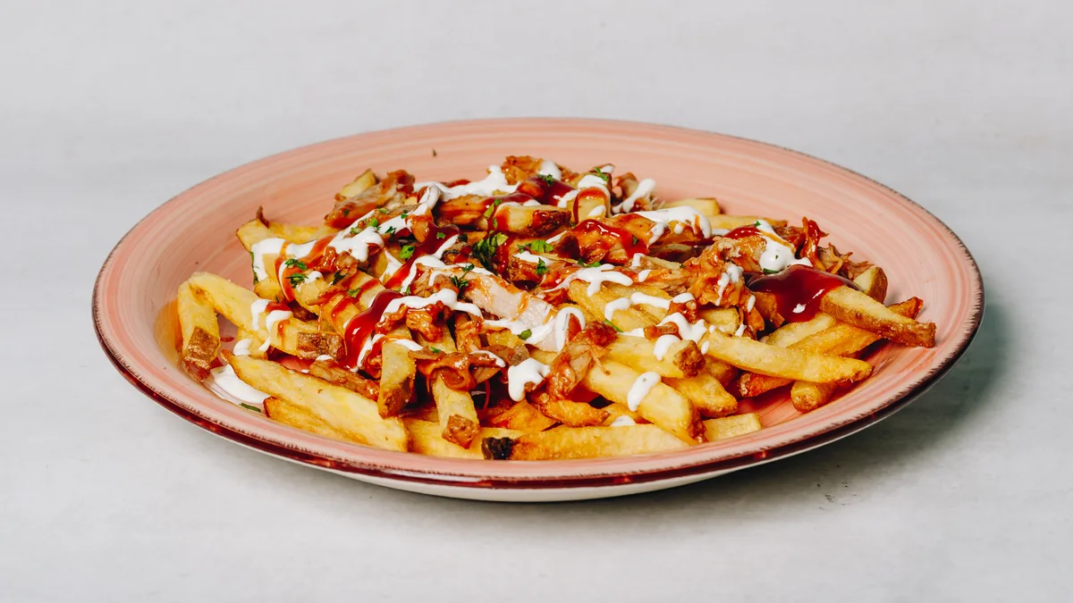 Pulled pork fries