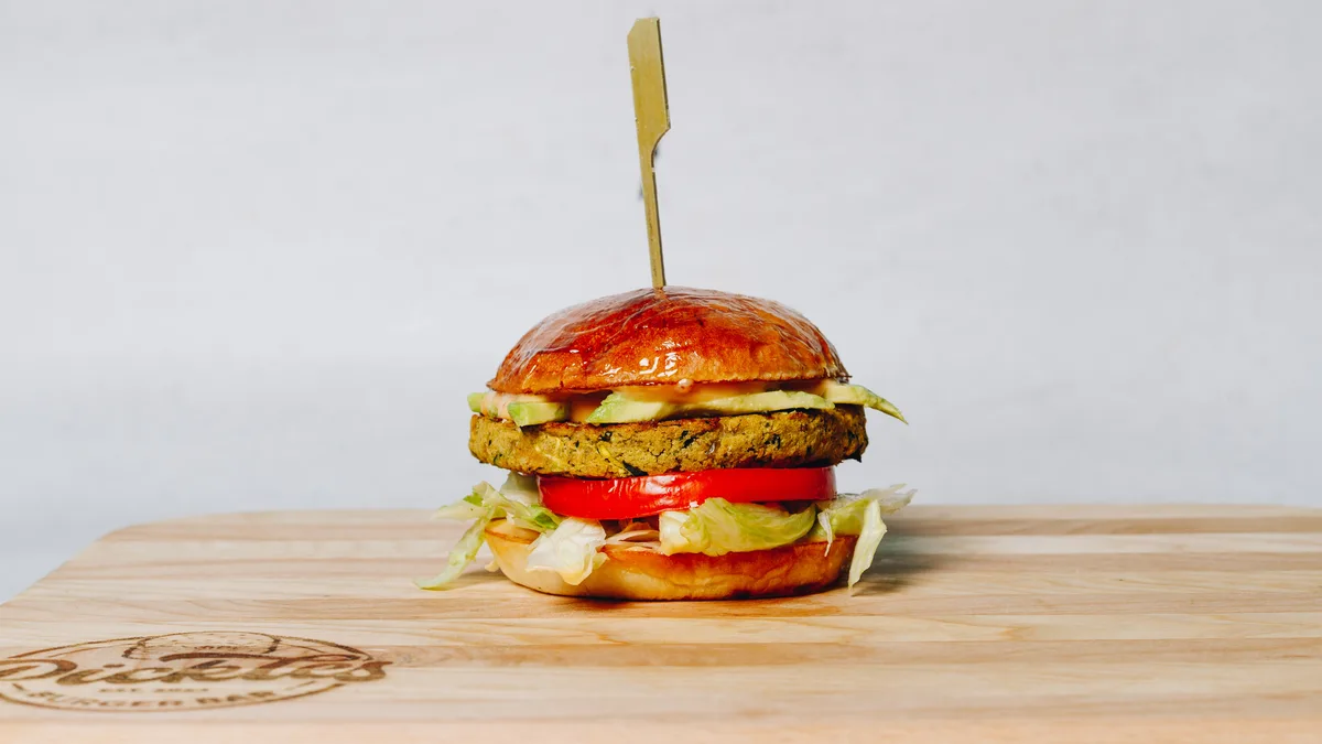 Vegan burger