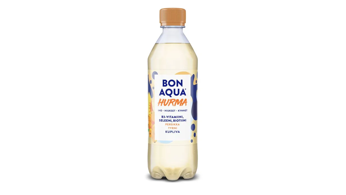 Bonaqua kivennäisvesi persikka-tyrni 0,5l