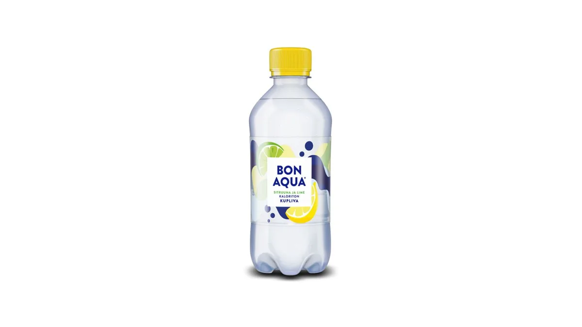 Bonaqua kivennäisvesi sitruuna-lime 0,33l
