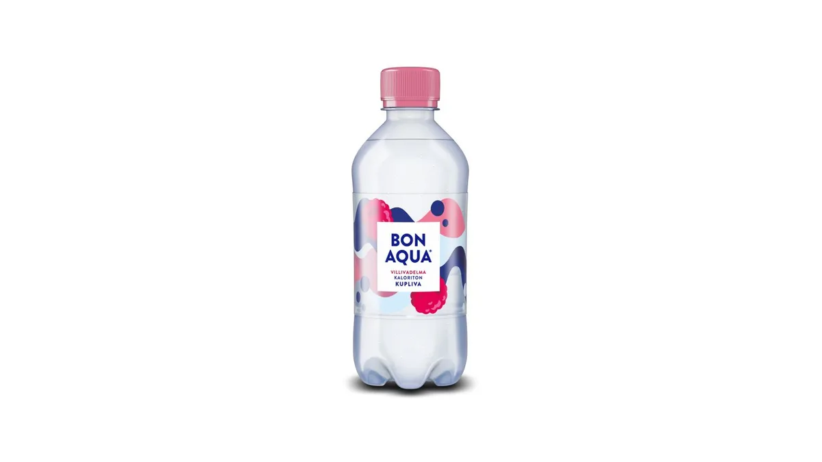 Bonaqua kivennäisvesi villivadelma 0,33l