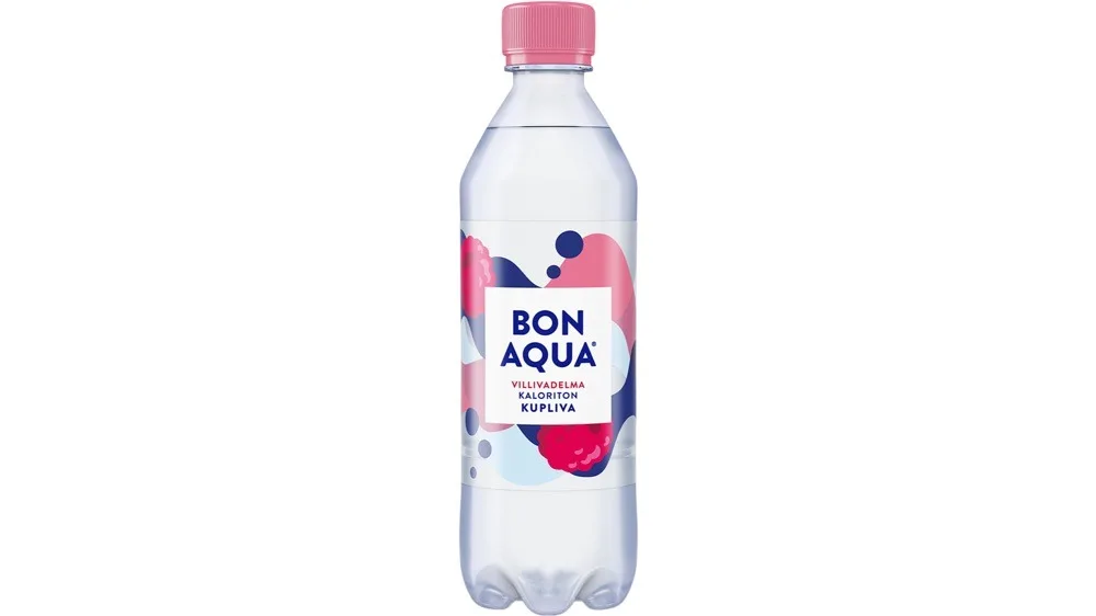 Bonaqua kivennäisvesi villivadelma 0,5l
