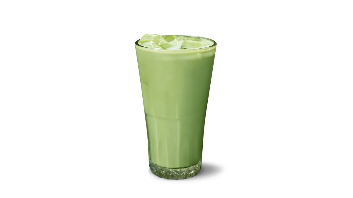 Matcha jäälatte