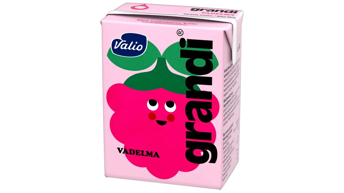 Valio Grandi 2 dl vadelma