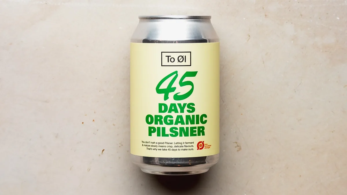 45 Days Organic Pilsner 4,7% 0,33 l