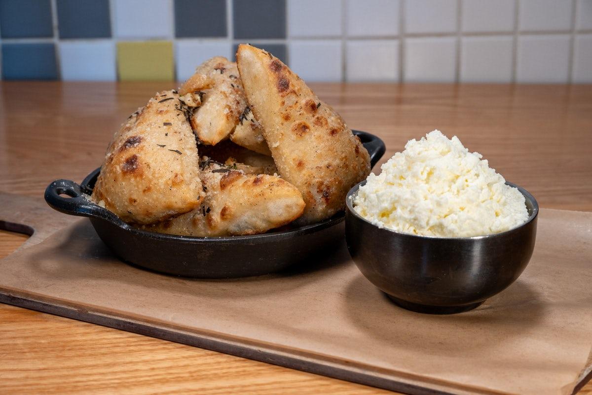 Garlic Rosemary Bread Puffs