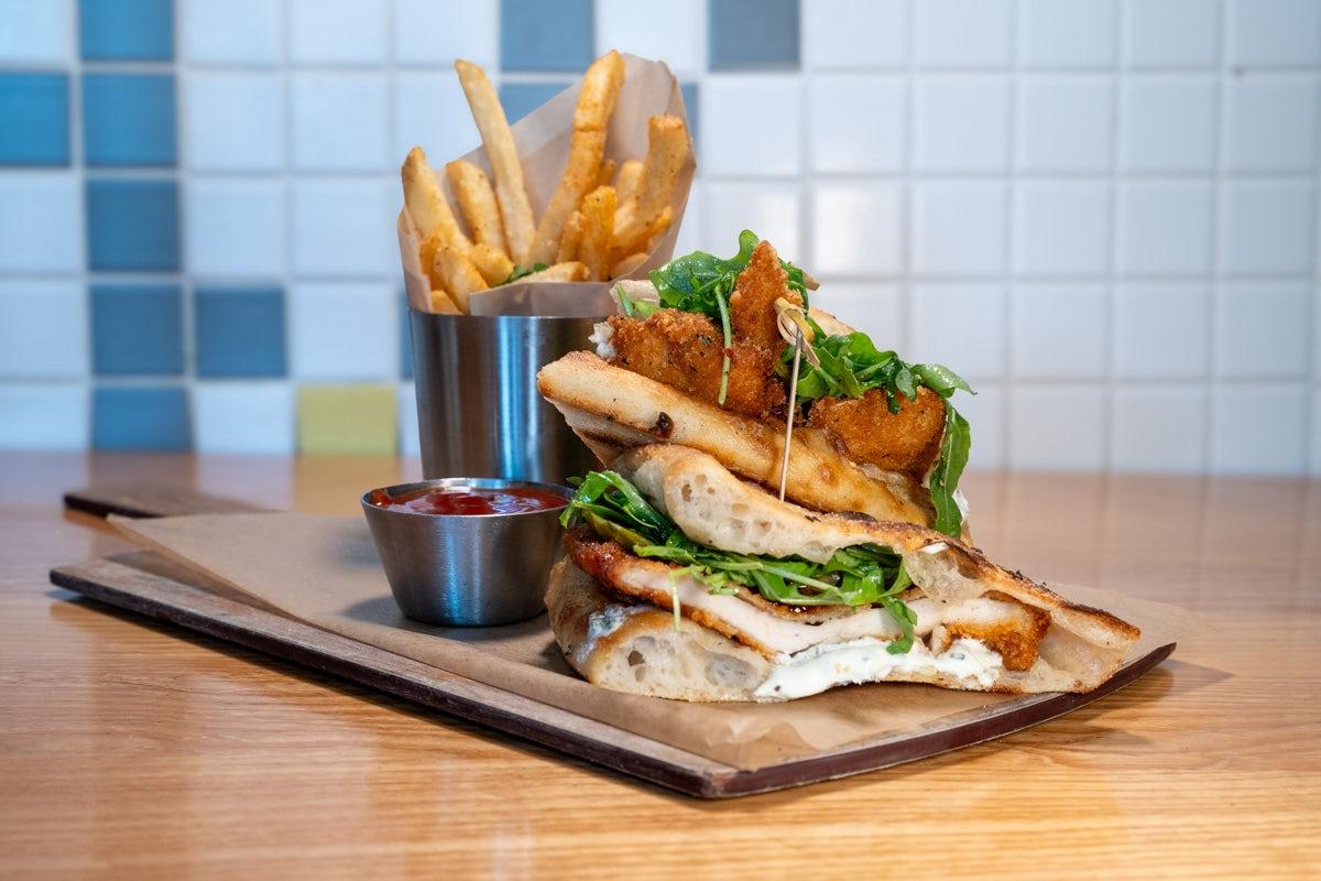 Hot Honey Truffle Chicken Sandwich