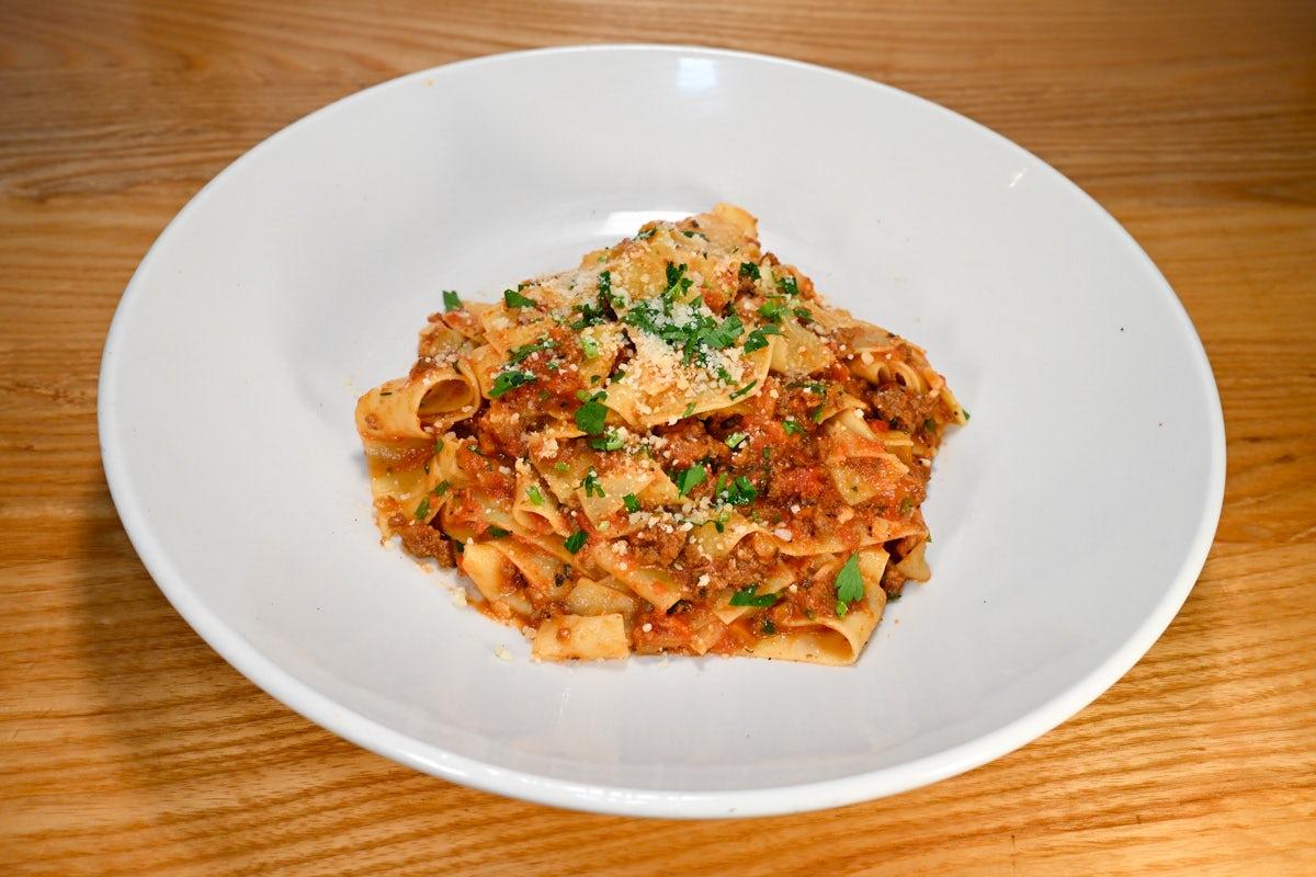Pappardelle + Bolognese