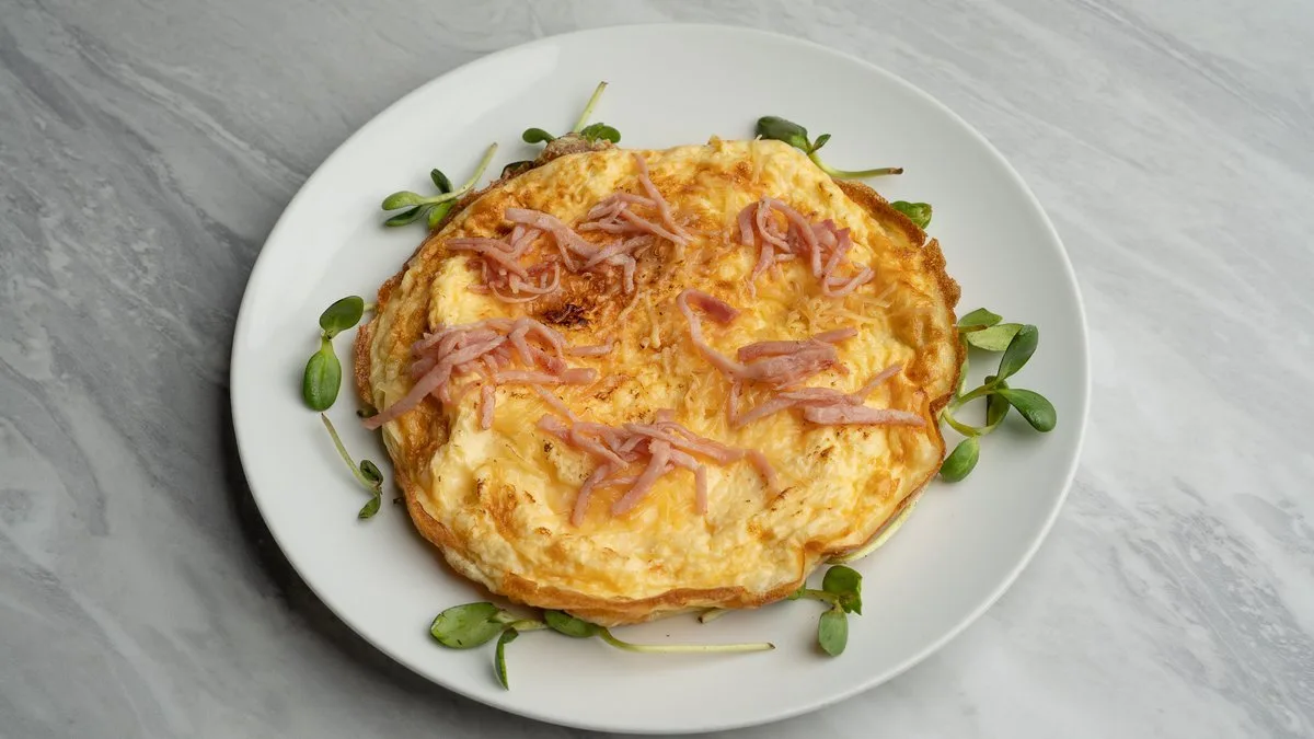 Omlet z szynką