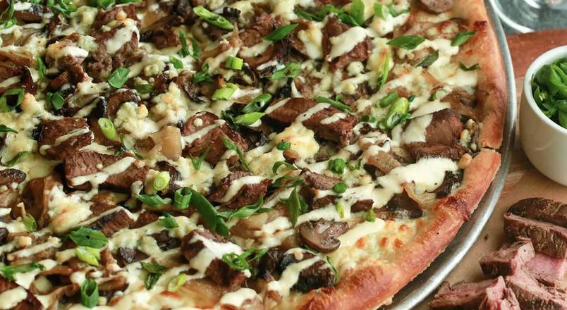 Cauli Steak and Mushroom Pie