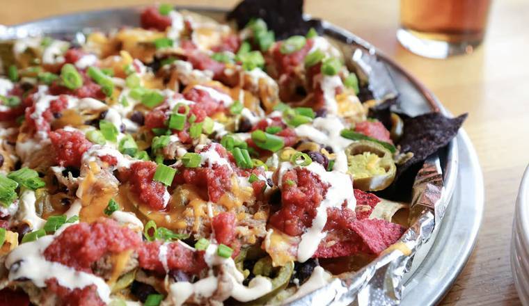 Pork and Pepper Nachos