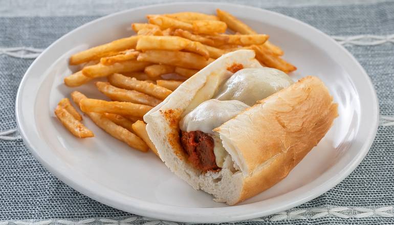 Kids Meatball Sandwich
