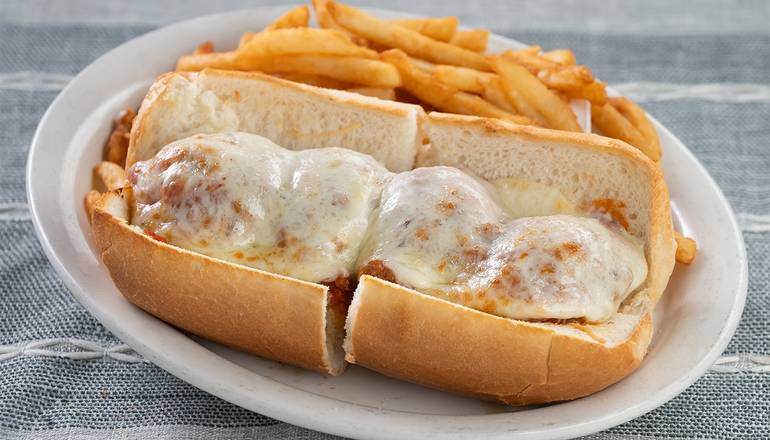 Meatball Parmesan Sub