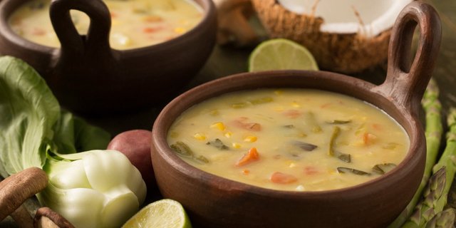 Lime and Coconut Chowder