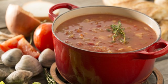 Manhattan-Style Chowder