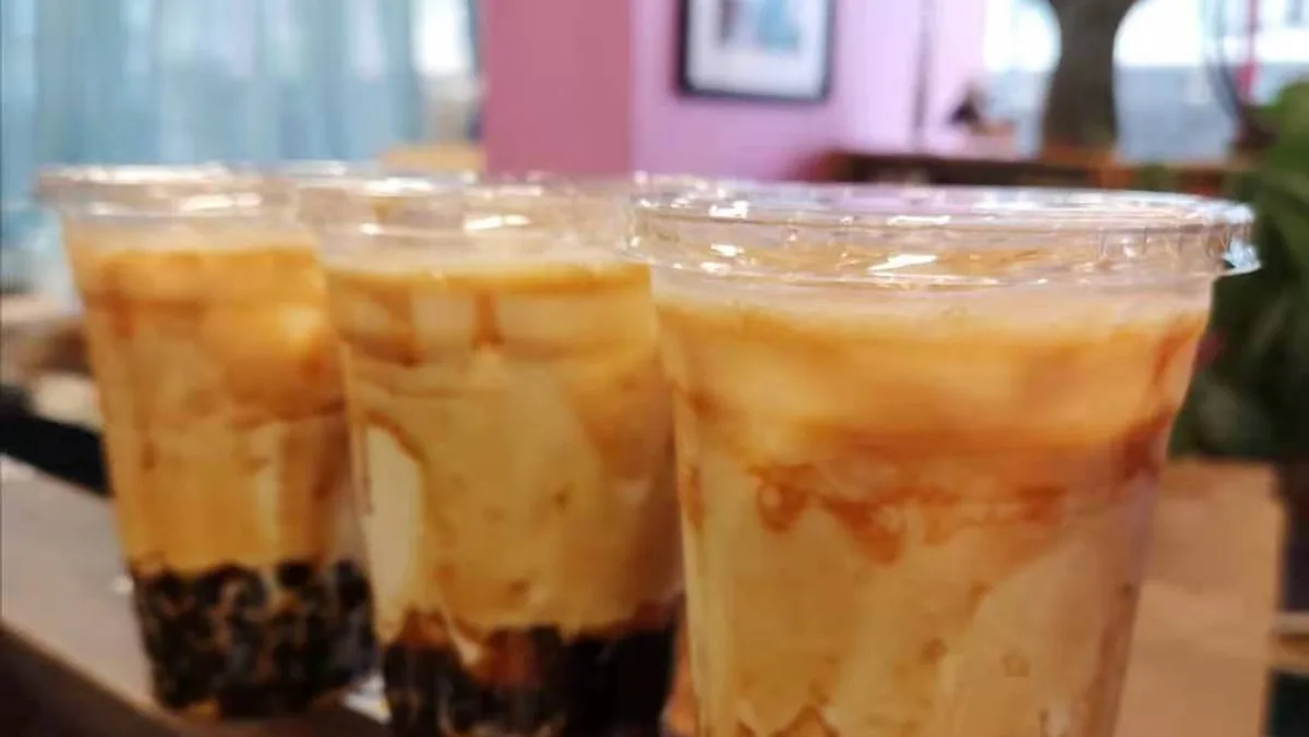 Brown Sugar Milk Bubble Tea
