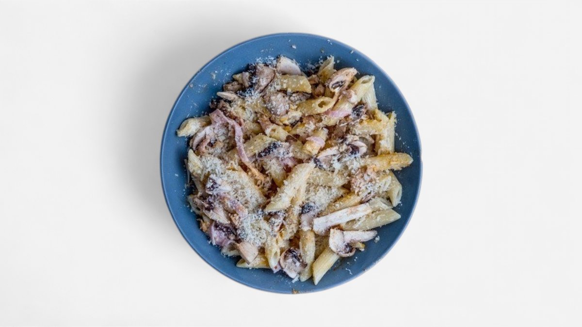 Penne funghi
