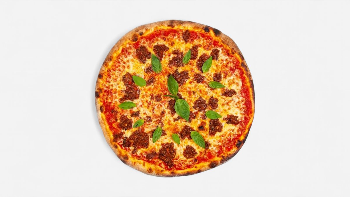 Pizza Bolognese