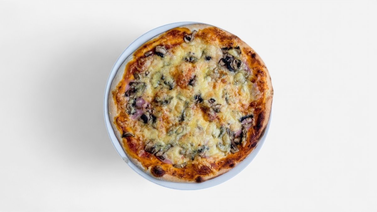 Prosciutto funghi