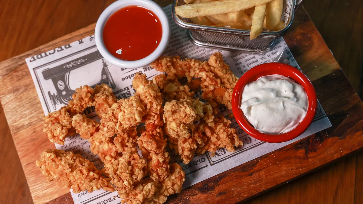 Chicken crunchy pileća korpa mala