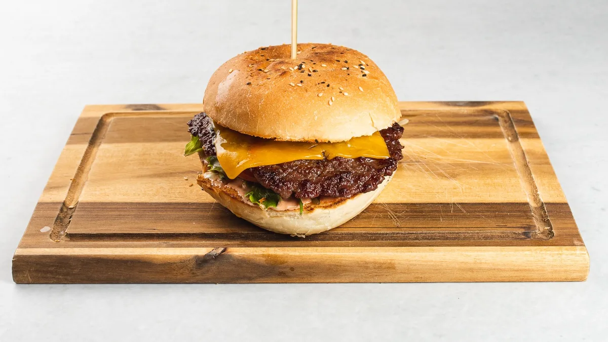 Cheeseburger menu