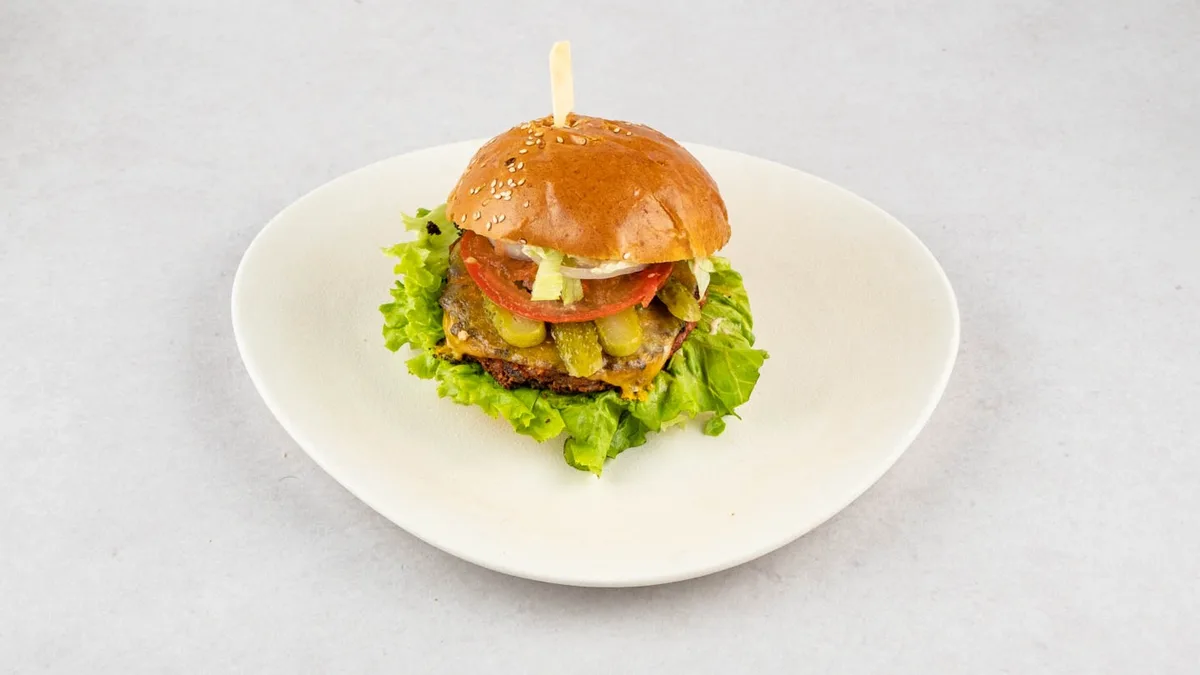 Vege hamburger