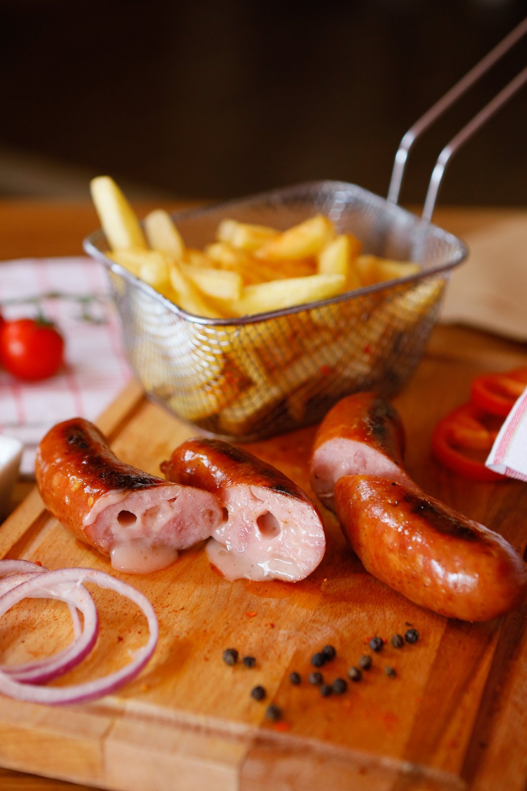 Austrijska kobasica sa kačkavaljem 200g