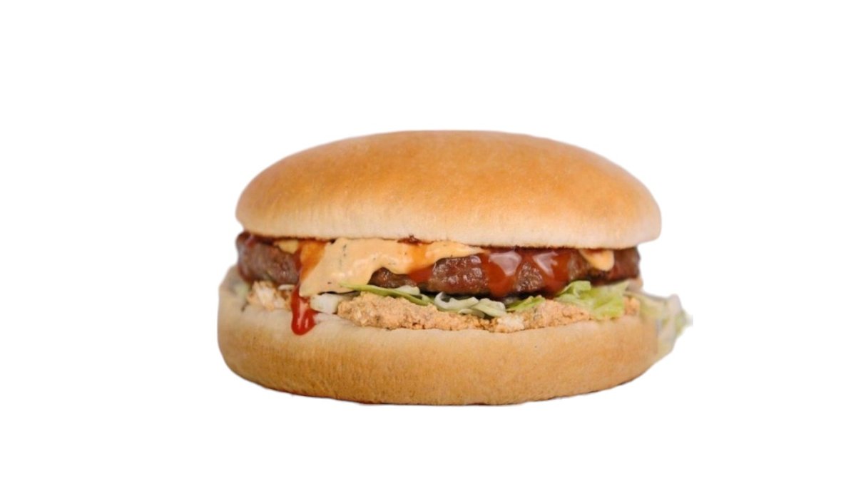 Pink burger