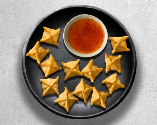 Cheesy Wonton Puff